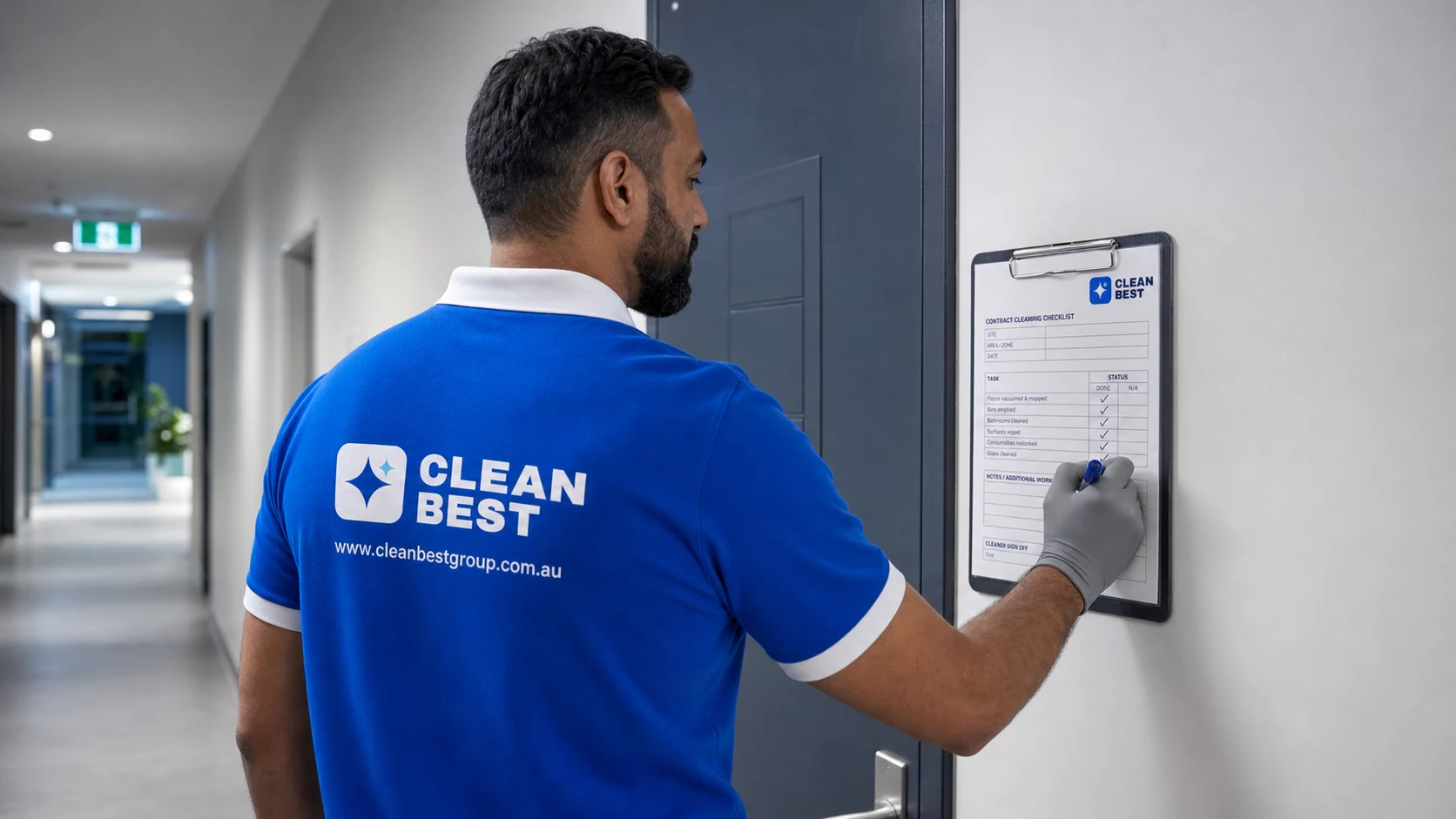 Documented commercial cleaning contractor review for premises in Five Dock
